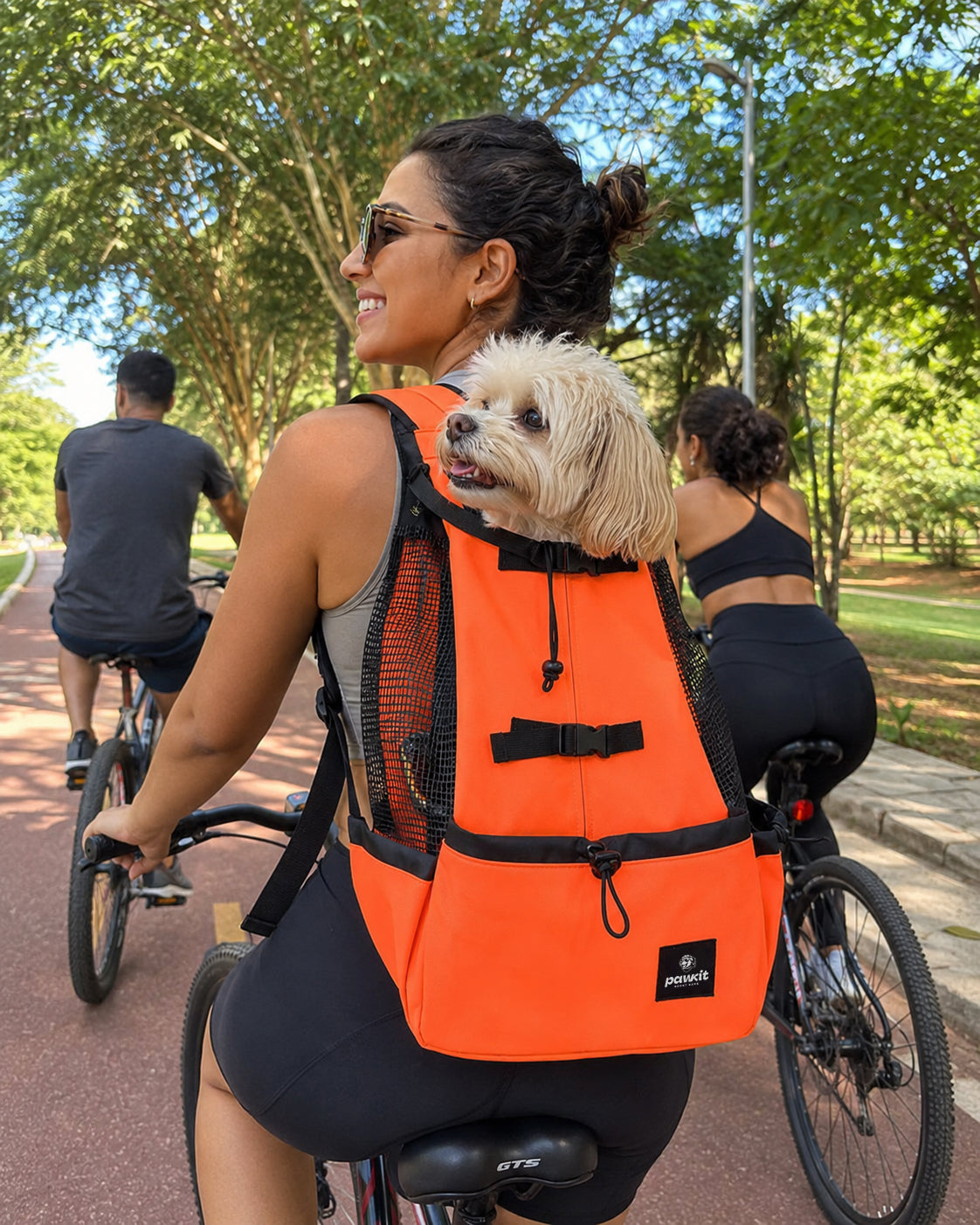 Zaino per il trasporto di cani Arancia